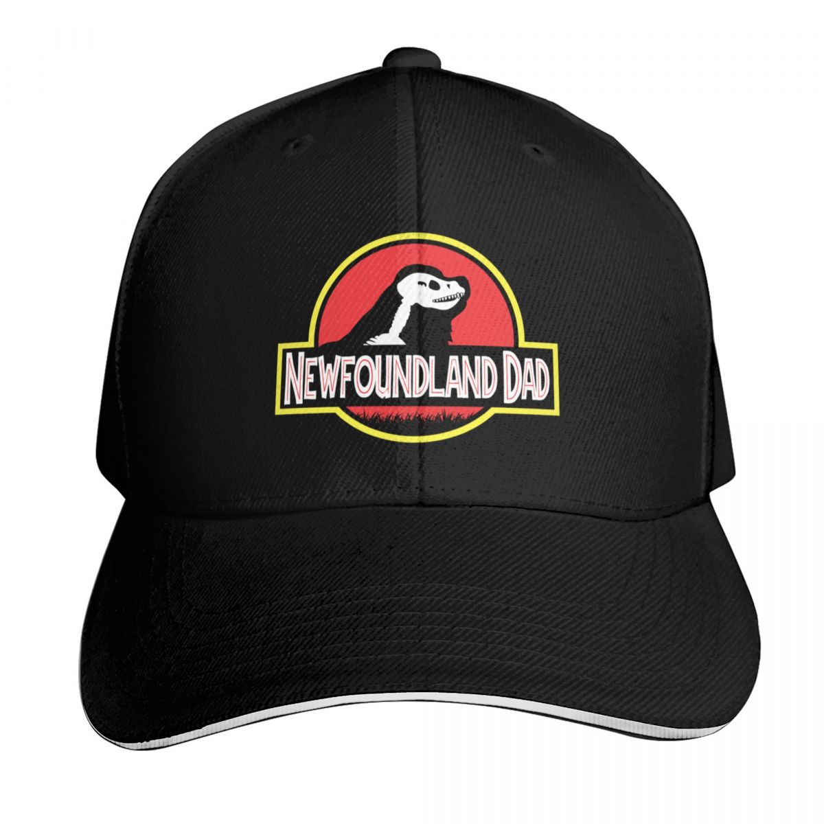 Outdoor Sport Background - (For Dark Background) Jurassic Newfoundland Dad