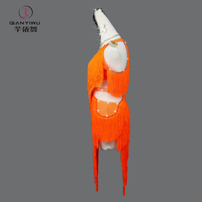 New Latin Dance Tassel Dress W - Outdoor Sport Dress 评论和价格