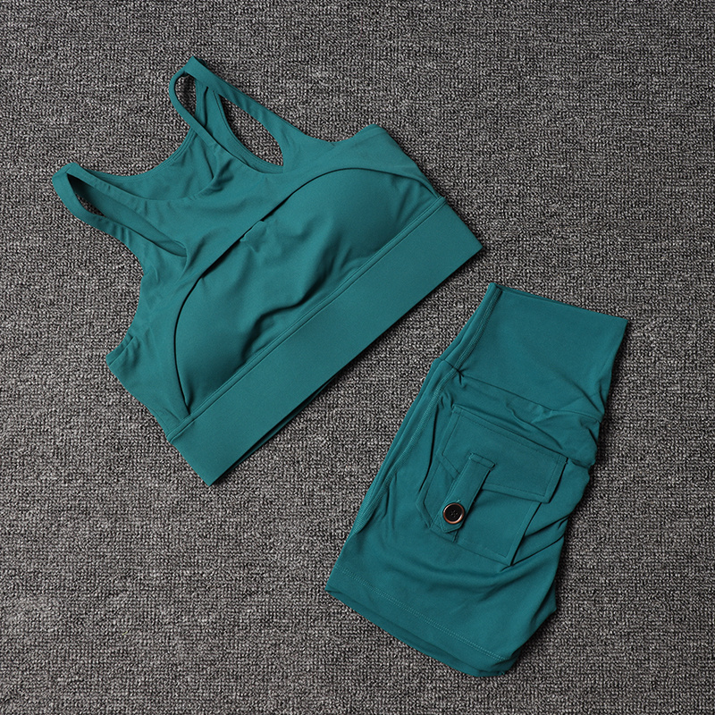 Fitness Shorts Yoga Sets Women - Outdoor Sport Leggings 评论和价格