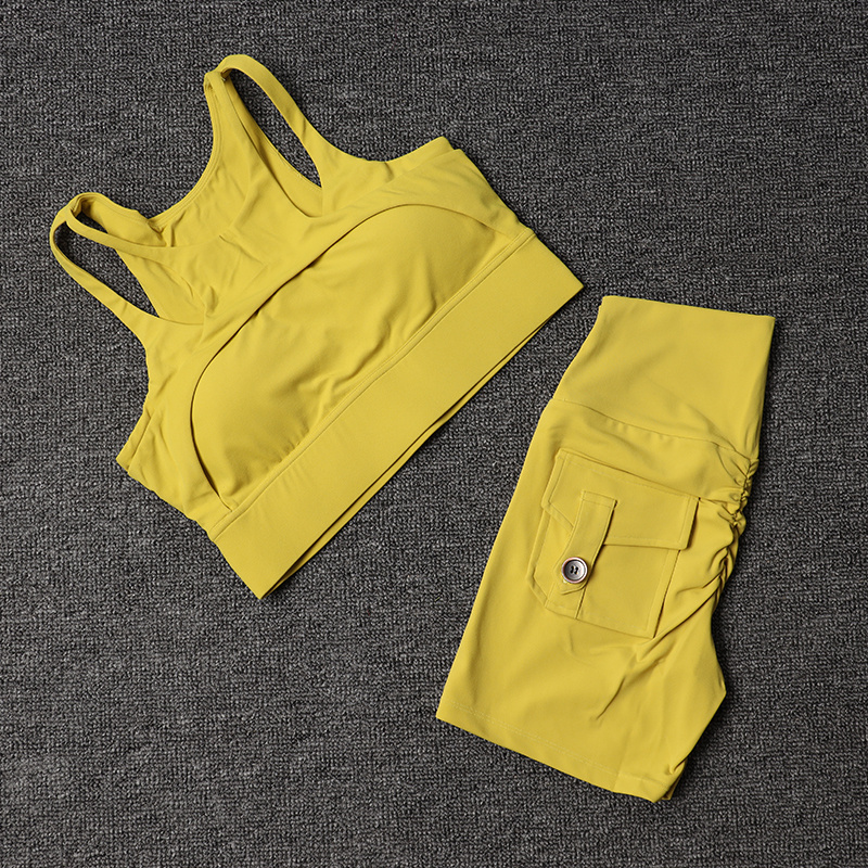 Fitness Shorts Yoga Sets Women - Outdoor Sport Leggings 评论和价格