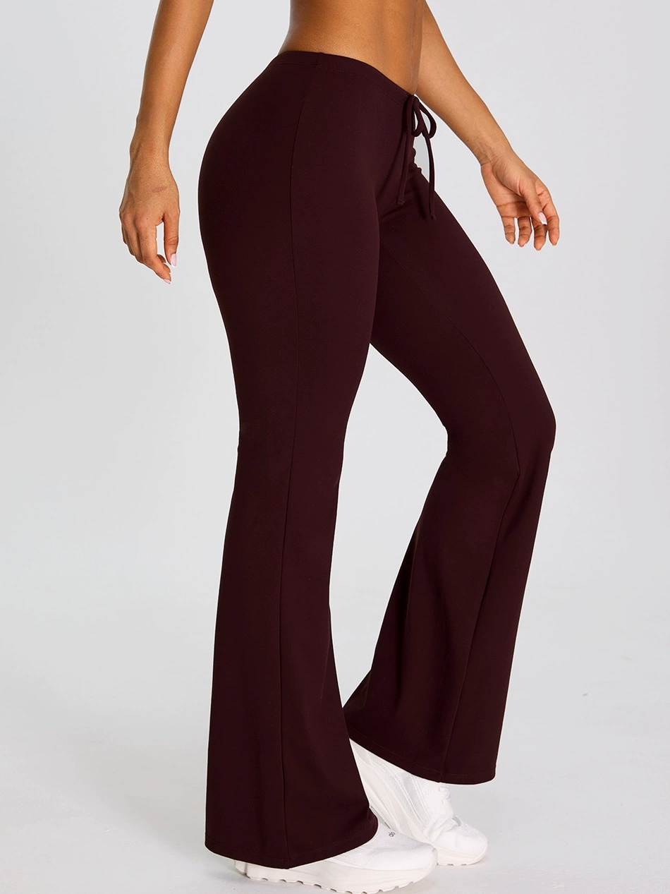 High Waist Flared Pant Hip Lif - Outdoor Sport Leggings 评论和价格