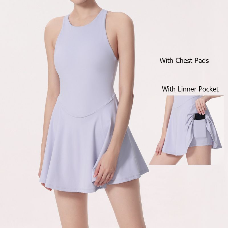 Women Summer Tennis Dress Soli - Outdoor Sport Dress 评论和价格