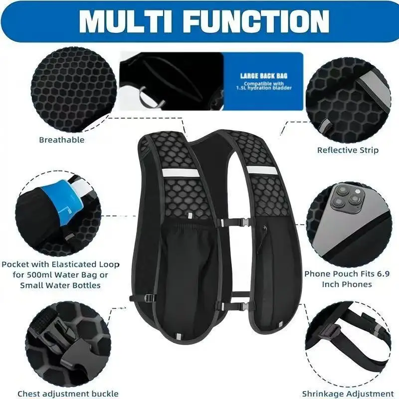 Unisex Water Resistant Breatha - Trail Running Vest 评论和价格