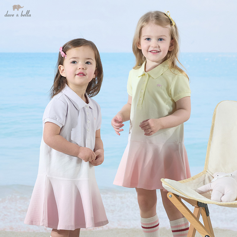 Dave Bella Girls Baby Short Sl - Outdoor Sport Dress 评论和价格