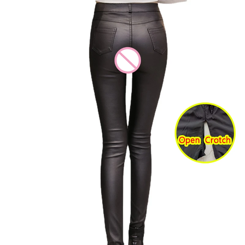 Woman Open Crotch Sexy Legging - Outdoor Sport Leggings 评论和价格