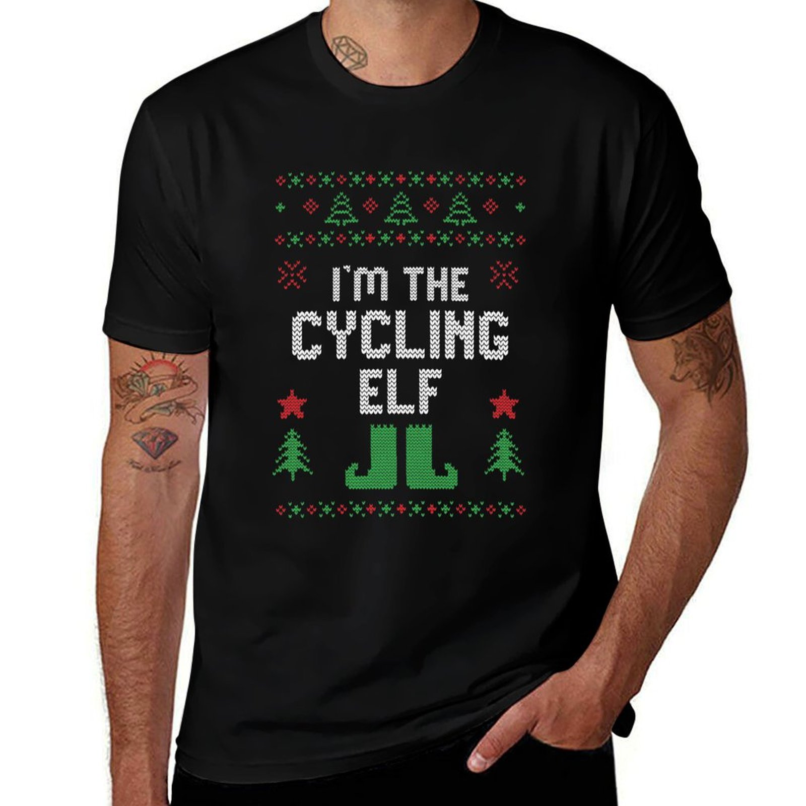 Cycling Elf Ugly Christmas Cos - Outdoor Sportsman Group 评论和价格